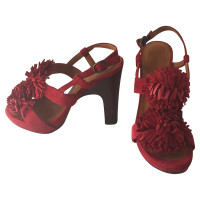 Chie Mihara Sandals Leather in Red