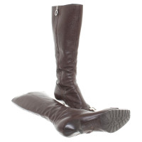 Sergio Rossi Boots in Brown