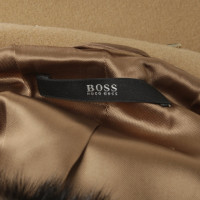 Hugo Boss Coat with rabbit fur lining