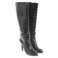 Aigner Black leather boot