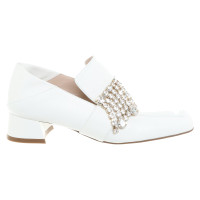 Stuart Weitzman Mules in het wit