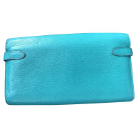 Hermès Bag/Purse Leather in Turquoise