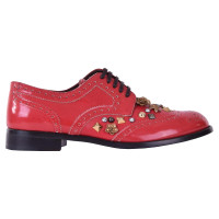 Dolce & Gabbana Lace-up shoes with gemstones