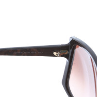 Jimmy Choo Big sunglasses with metallic effect
