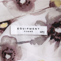 Equipment Blouse met bloemenprint