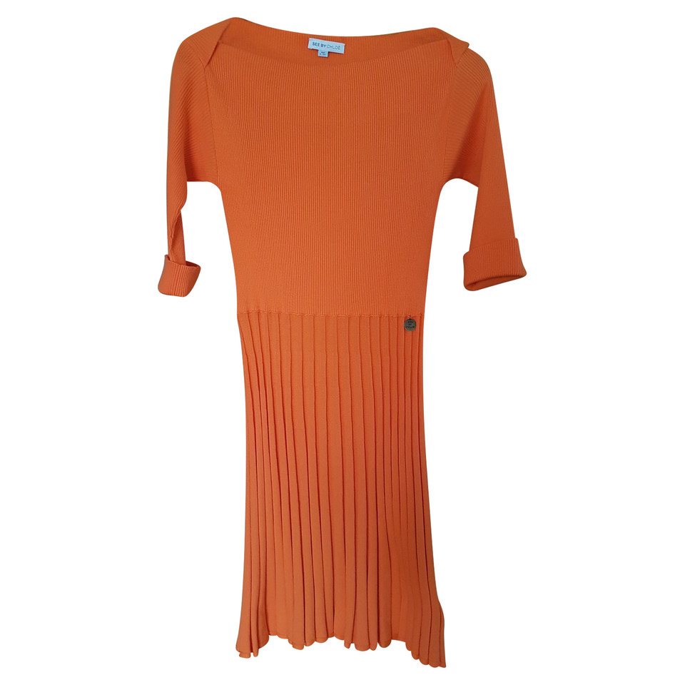 See By Chloé Knit dress in orange