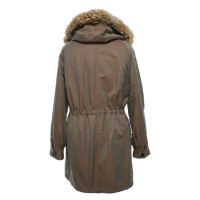 Marc By Marc Jacobs Jacke/Mantel aus Baumwolle in Khaki