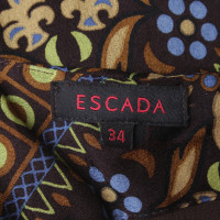 Escada Silk dress with pattern