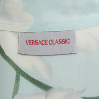 Versace Camicia con un motivo floreale