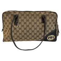 Gucci Sac à main en Toile en Beige