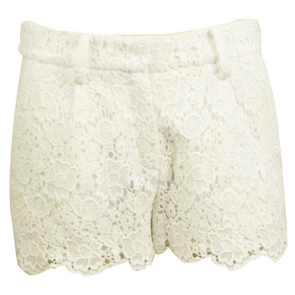 Diane Von Furstenberg Shorts Cotton in White