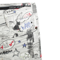 Marc Cain Jeans mit Comic-Muster