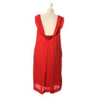 Twin Set Simona Barbieri Elegantes Kleid in Rot