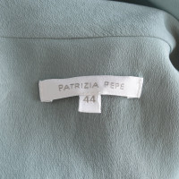 Patrizia Pepe Top Silk in Turquoise