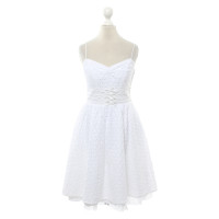 Betsey Johnson Kleid aus Baumwolle in Weiß