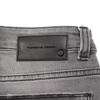 Porsche Design Jeans aus Baumwolle in Grau