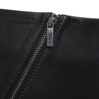 Karl Lagerfeld Leather skirt in black