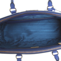 Prada "Galleria" Bag in Blau