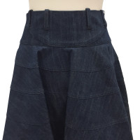 Alaïa denim skirt