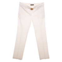 Roberto Cavalli Trousers Cotton in Cream