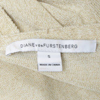 Diane Von Furstenberg Cardigan in gold