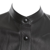 Closed Leather blouse in black