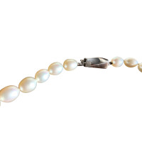 Tiffany & Co. Kette aus Perlen in Creme