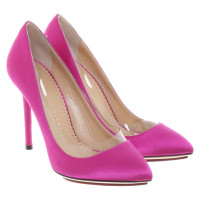 Charlotte Olympia pumps in pink