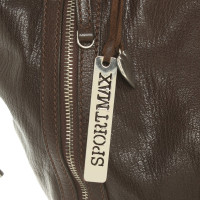 Sport Max Handtasche aus Leder in Braun