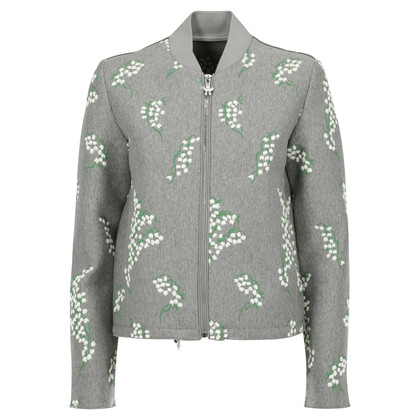 Moncler Jacket/Coat Cotton in Grey
