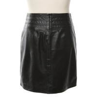 Hugo Boss Skirt Leather in Black