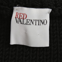 Red Valentino Wollstrickjacke mit Perlenapplikation