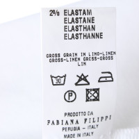 Fabiana Filippi Jersey blazer in white