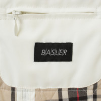Basler Doorgestikte jack in wit