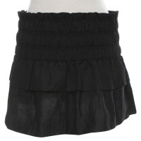 Isabel Marant Etoile Volants rok in zwart