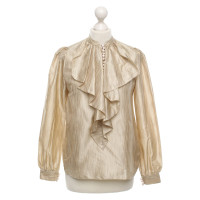 Twenty8 Twelve Top en Soie en Beige