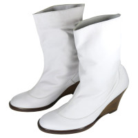 A. F. Vandevorst Ankle boots Leather in White