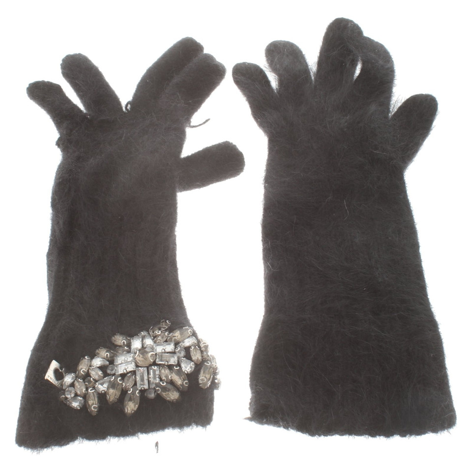 Twin Set Simona Barbieri Handschoenen in zwart