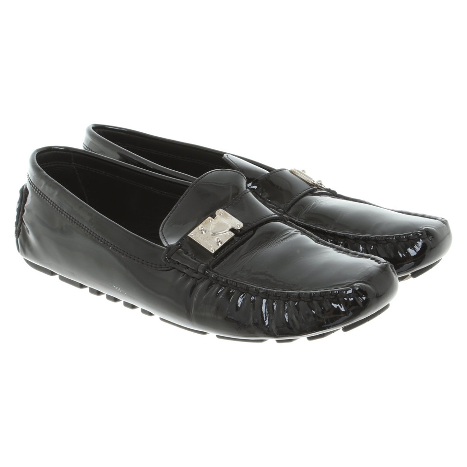 Louis Vuitton Patent leather loafers