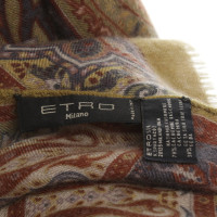 Etro Sciarpa con un reticolo di Paisley