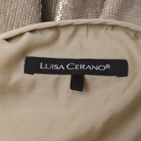 Luisa Cerano Top avec garniture de paillettes