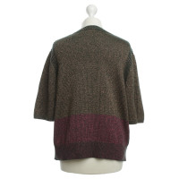 Dries Van Noten Knitted sweater with fancy yarn