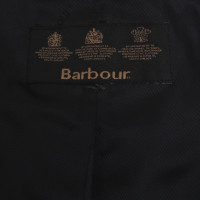 Barbour Velvet Blazer in black