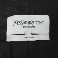 Yves Saint Laurent Giacca in pelle scamosciata