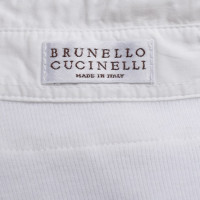 Brunello Cucinelli T-shirt con drappeggio