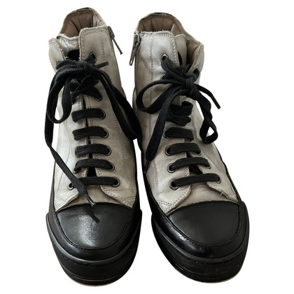 Candice Cooper Chaussures de sport en Cuir en Argenté