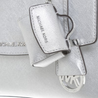 Michael Kors Borsa a tracolla color argento