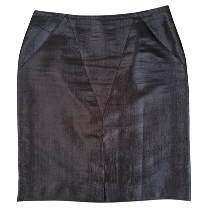 Mugler Skirt Viscose in Grey