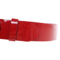 Guess Belt Patent leather in Red