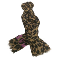 Louis Vuitton Schal mit Leoparden-Print